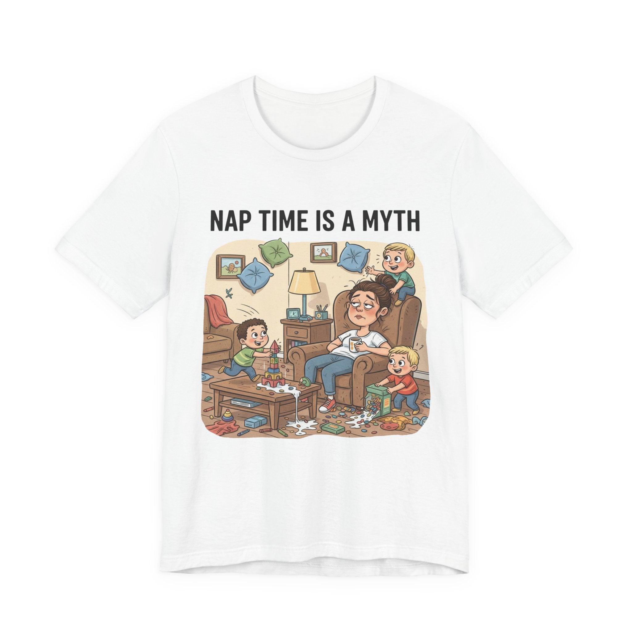 Nap Time Is a Myth Tee Shirt