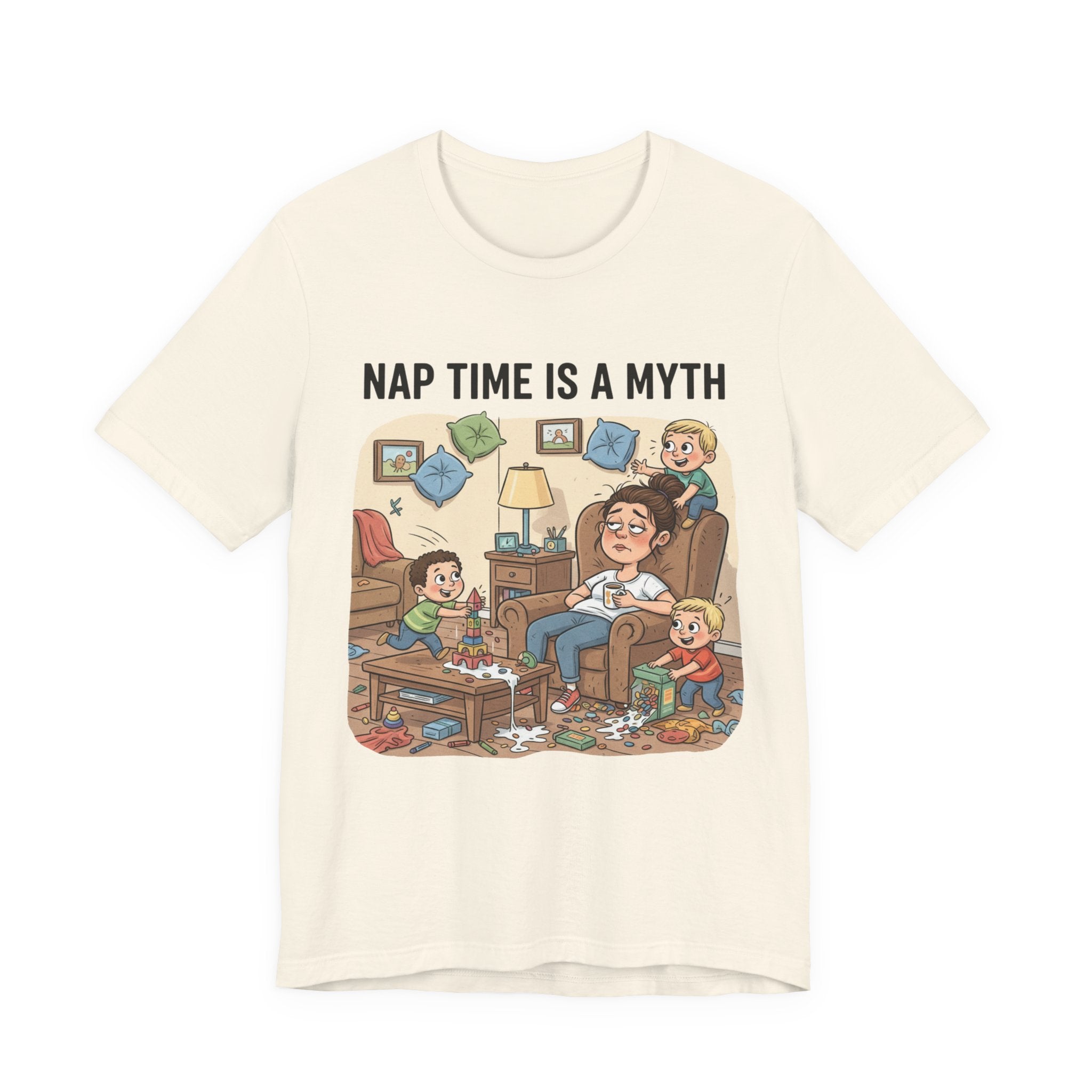 Nap Time Is a Myth Tee Shirt